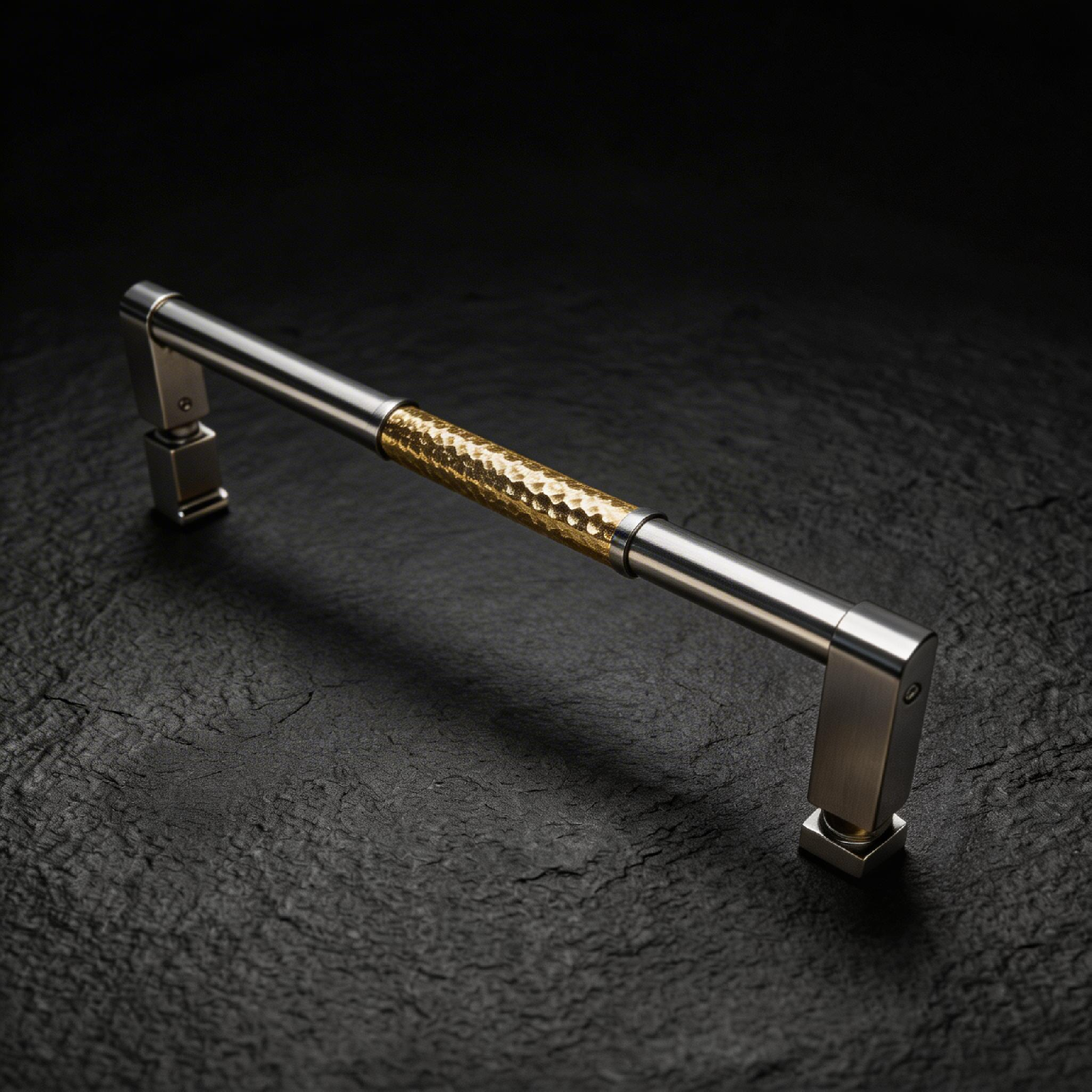 Brass Hammered Ladder Pull