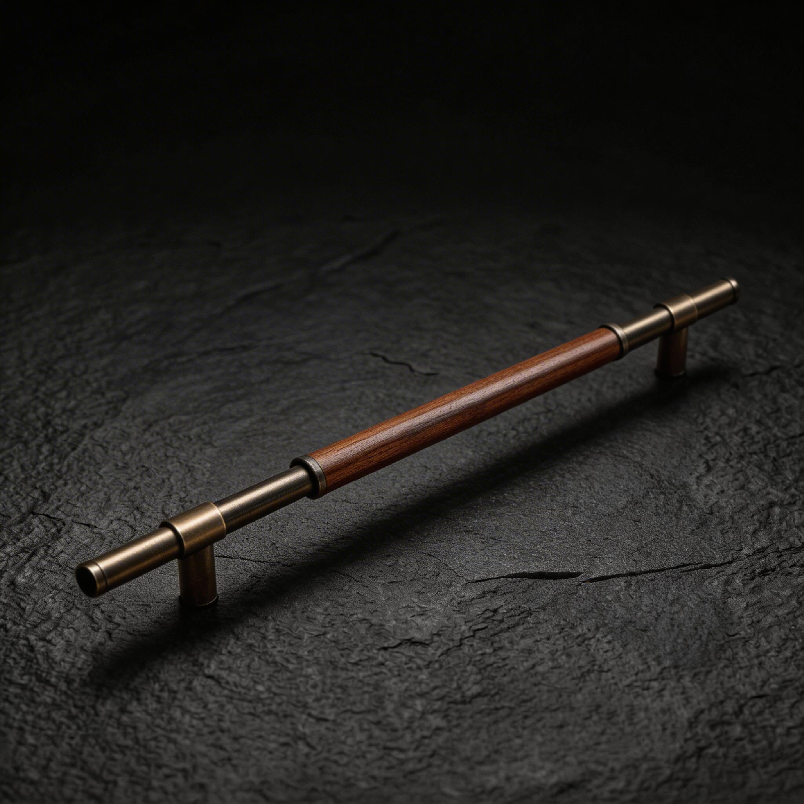 Antique Brass Wood Ladder Pull
