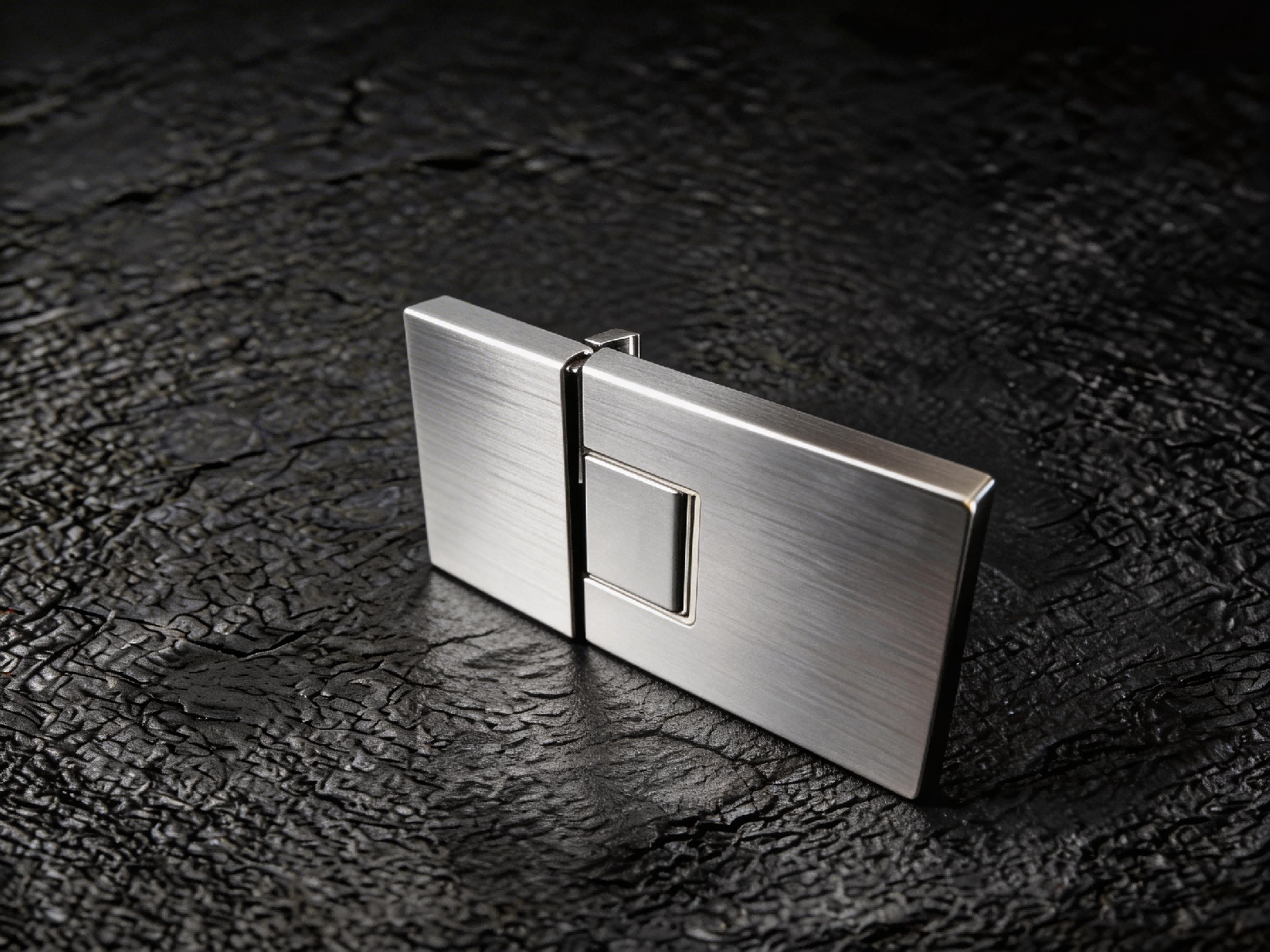 Custom Brass Bathroom Glass Clamp