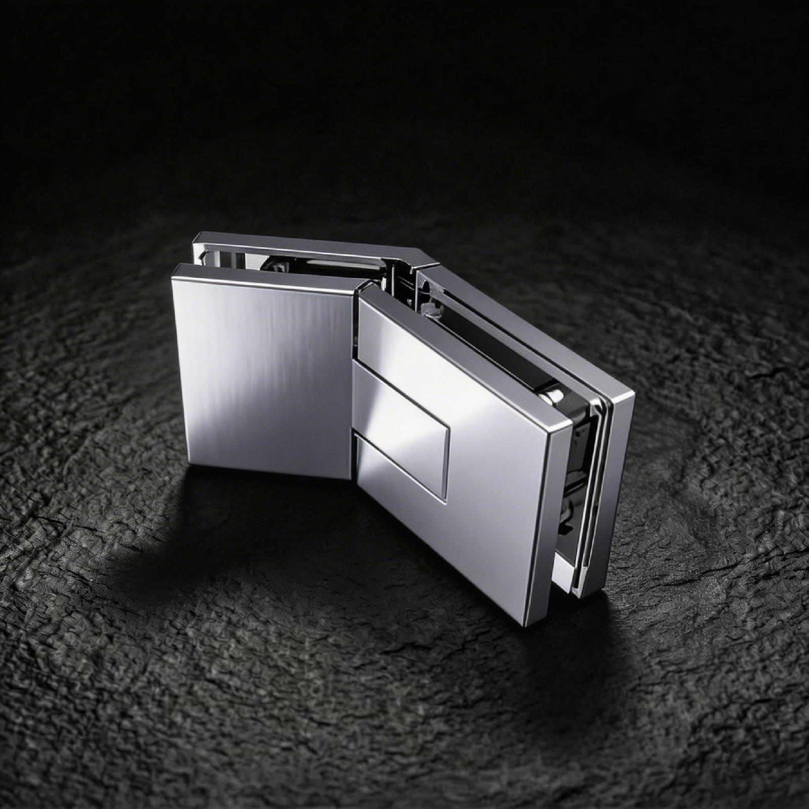 Brass 135° Glass-to-Glass Door Hinge