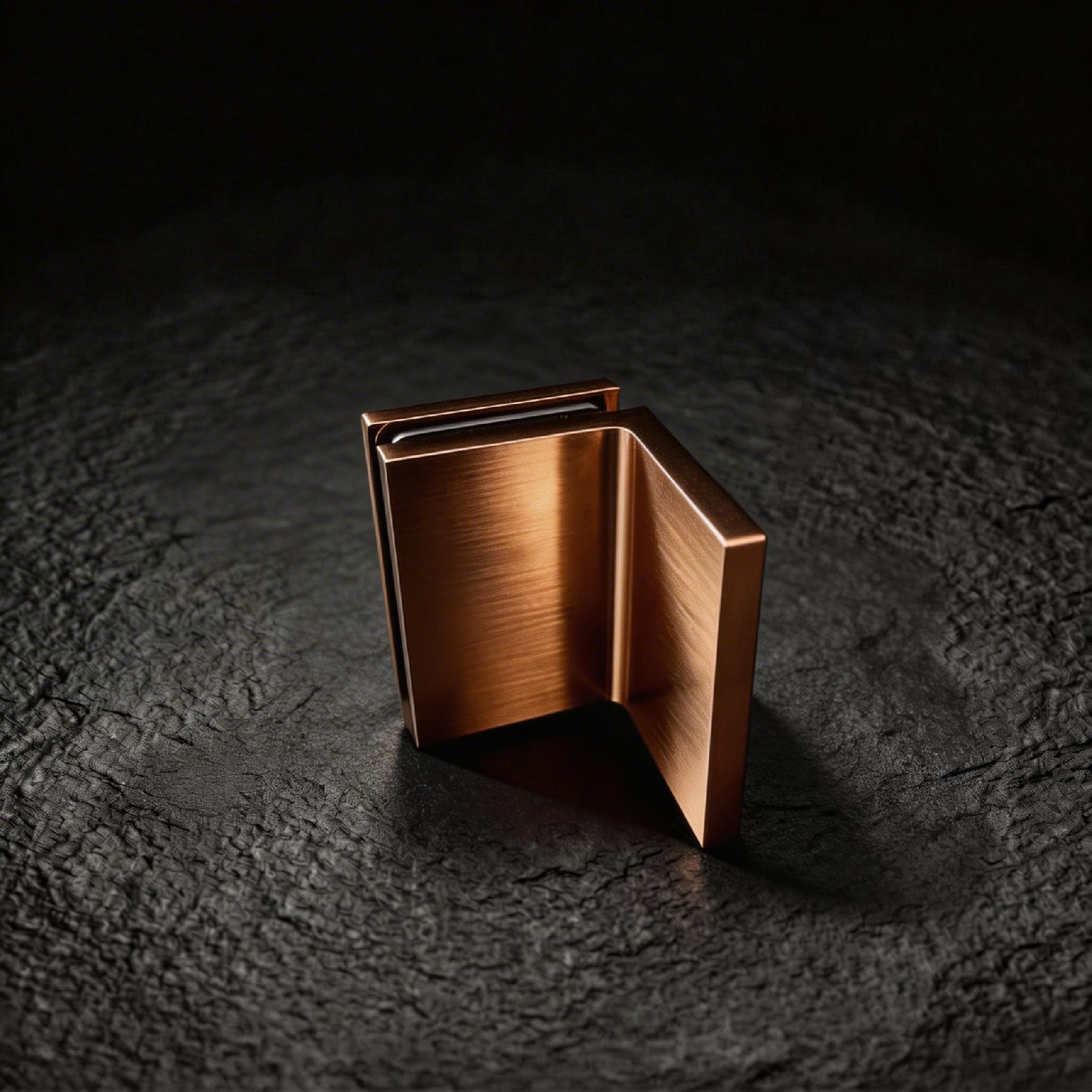 ​Brass 90° Glass-to-Wall Connector