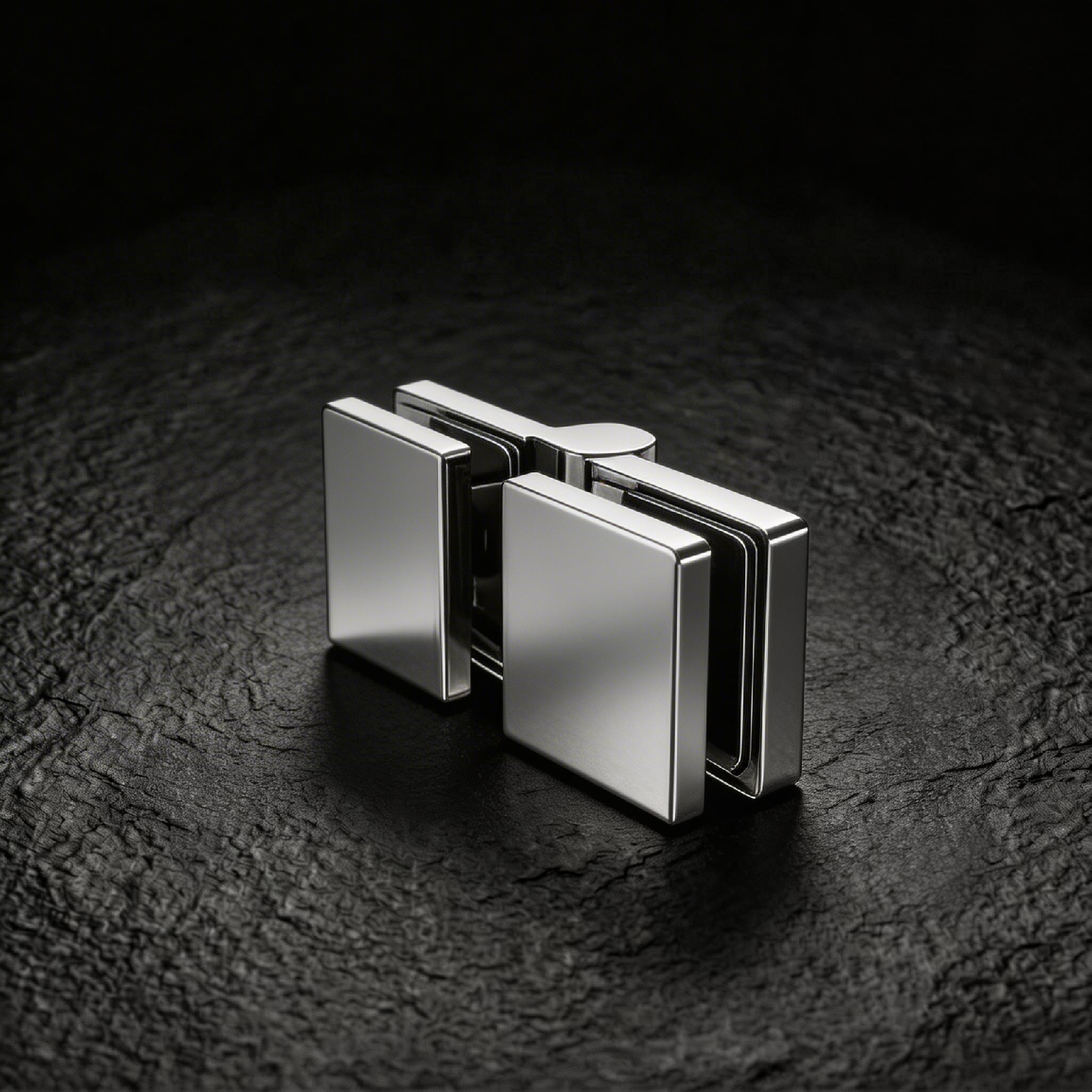 Brass 180° Glass-to-Glass Door Hinge