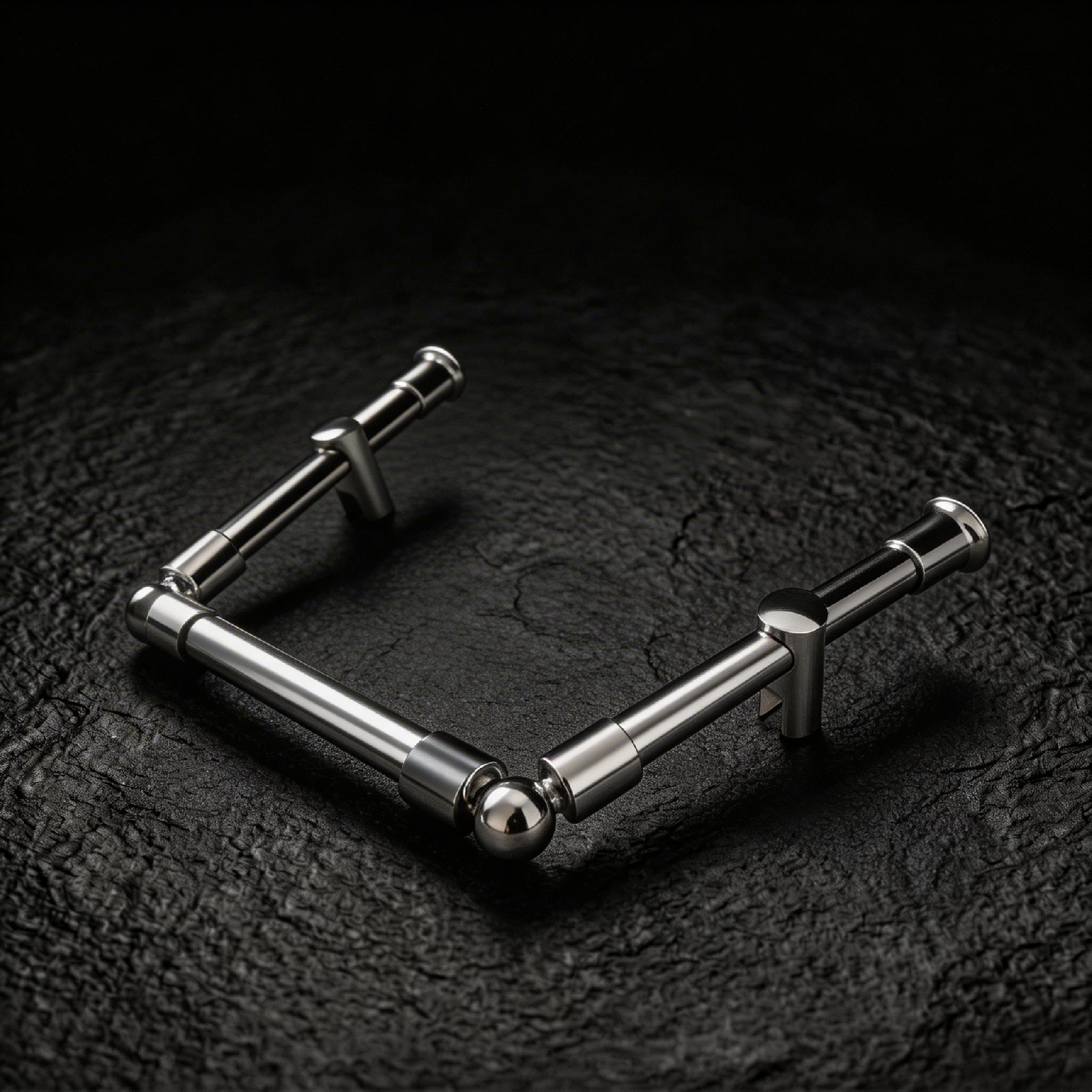 Brass+SUS304 Corner Ball-Joint Bathroom Fixing Rod