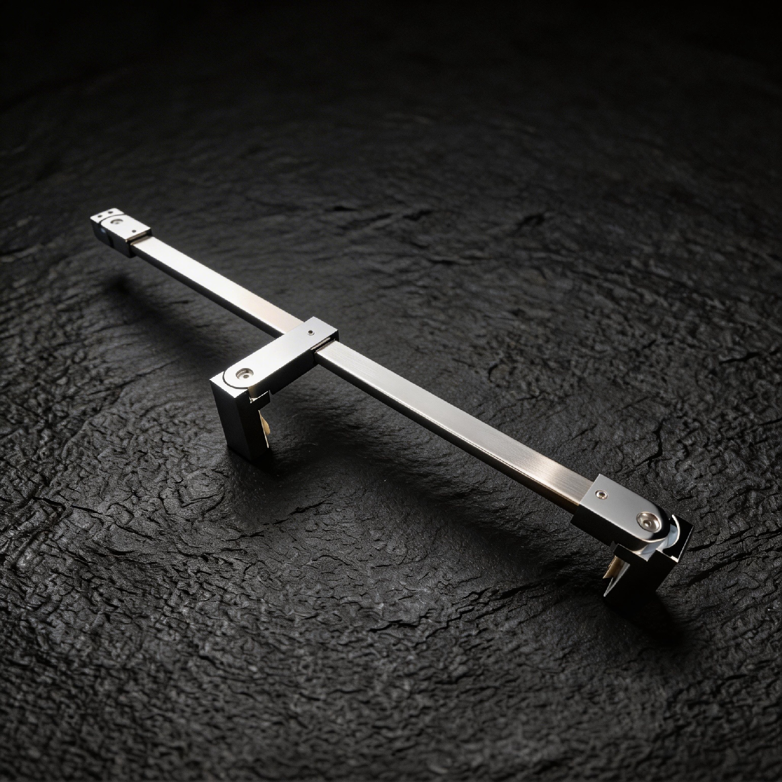 Brass T-Type Corner Bathroom Fixing Rod