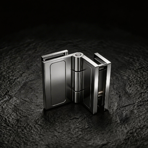 ​Brass Glass-to-Glass Door Hinge