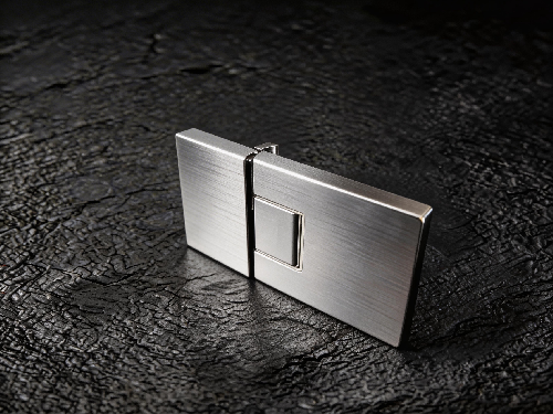 Custom Brass Bathroom Glass Clamp