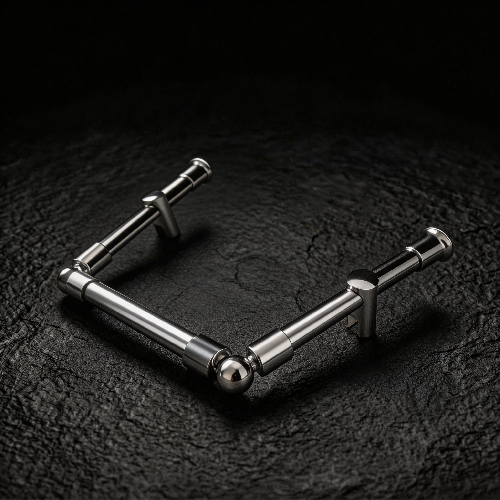 Brass+SUS304 Corner Ball-Joint Bathroom Fixing Rod