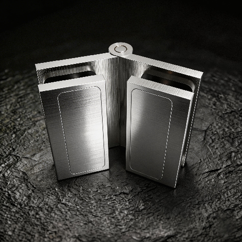 Bespoke Solid Brass 135° Glass Door Hinge