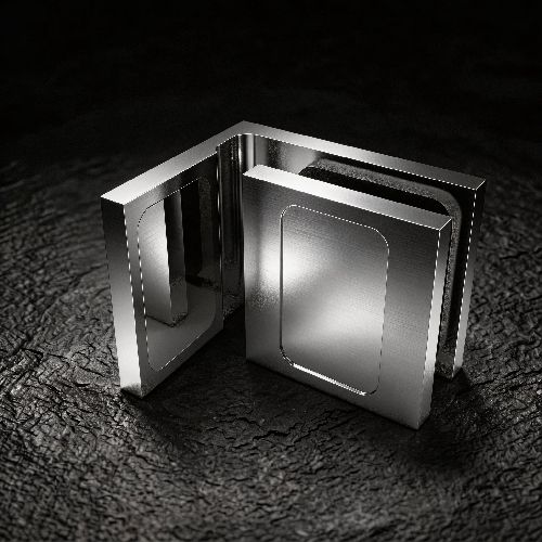 90° Glass-to-Wall Fixing Clips