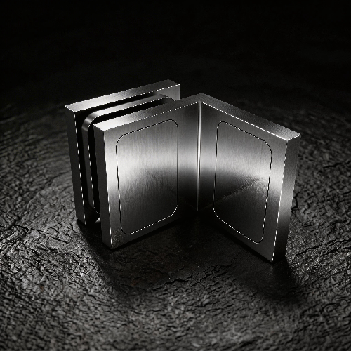 90° Glass-to-Wall Right-Angle Fixing Fittings