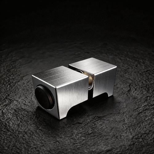 Brass Cube Pivot Shower Glass Door Knob