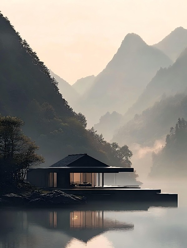Push open the door to quiet joy; find elegance in every inch